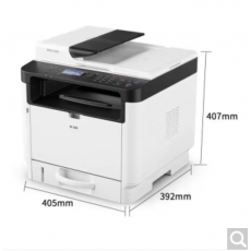 理光（Ricoh)M320 黑白激光打印机复印扫描一体机多功能双面打印A4 理光M320 黑白激光一体机 双面打印+三合一